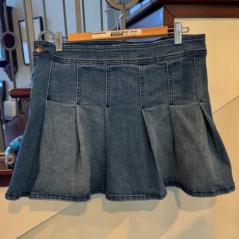 NWOT Abound Denim Mini Skirt